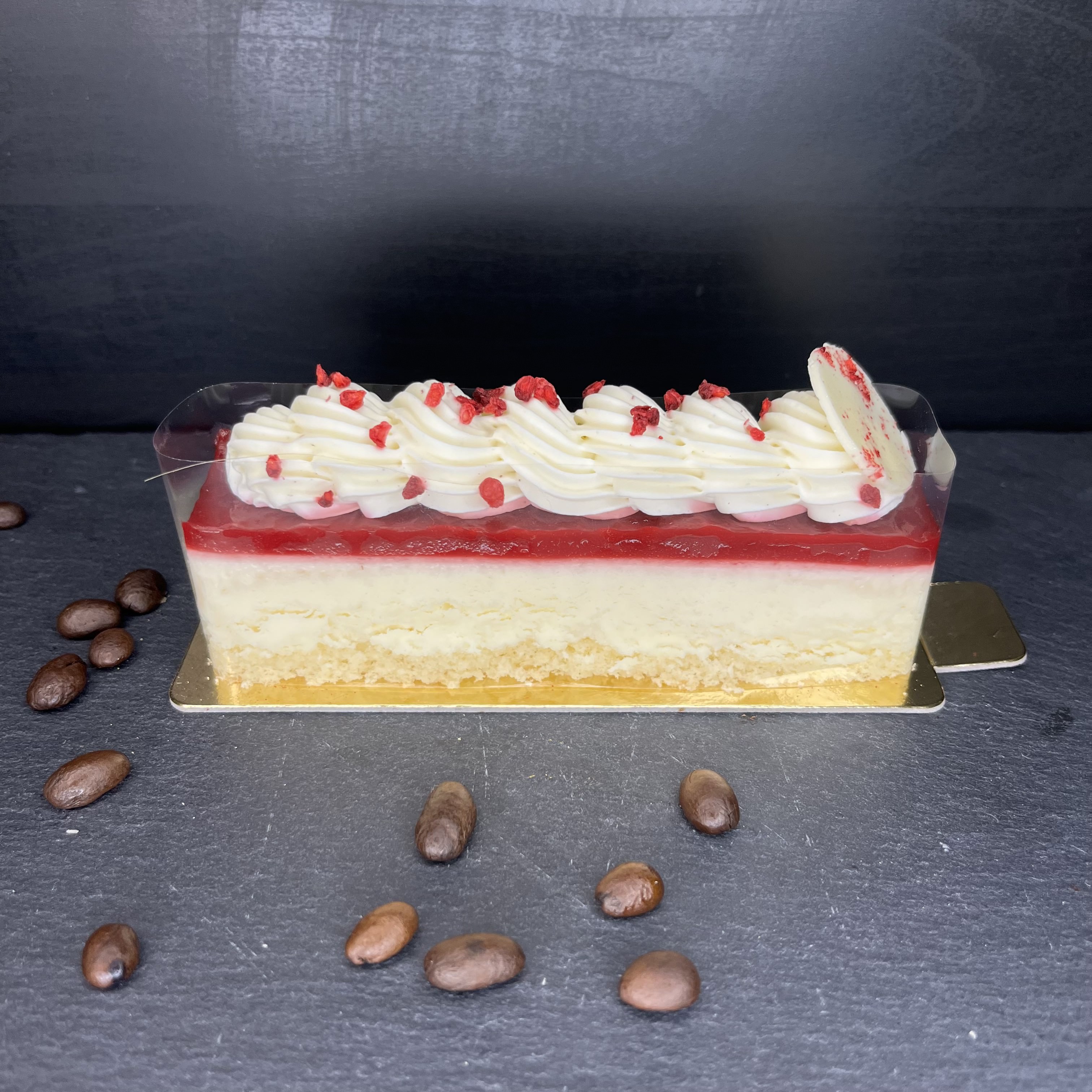 Fehércsokis Málnás Szelet